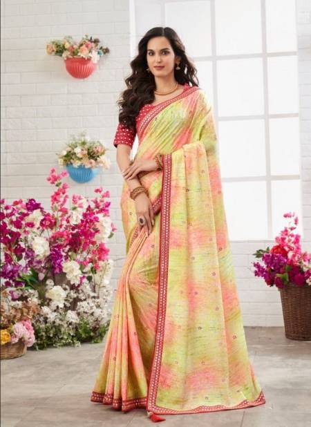 Pink Colour SURBHI 1 New Ethnic Wear Designer Saree Collection 110